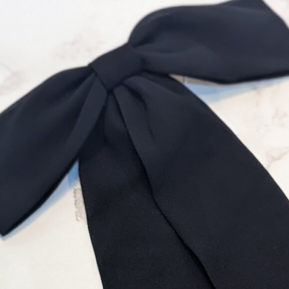 J.Crew Oversized Bow Hair Tie in Chiffon - Picture 3 of 5